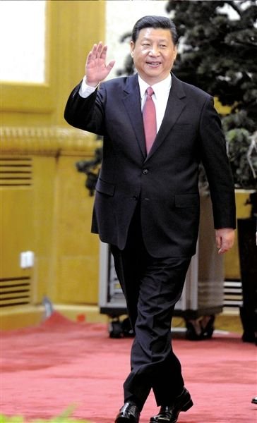 2012��11��15�գ���(x��)��ƽ����һ���й��������ξֳ�ί�c����ӛ��Ҋ��������ғ]�������� ������l(f��)